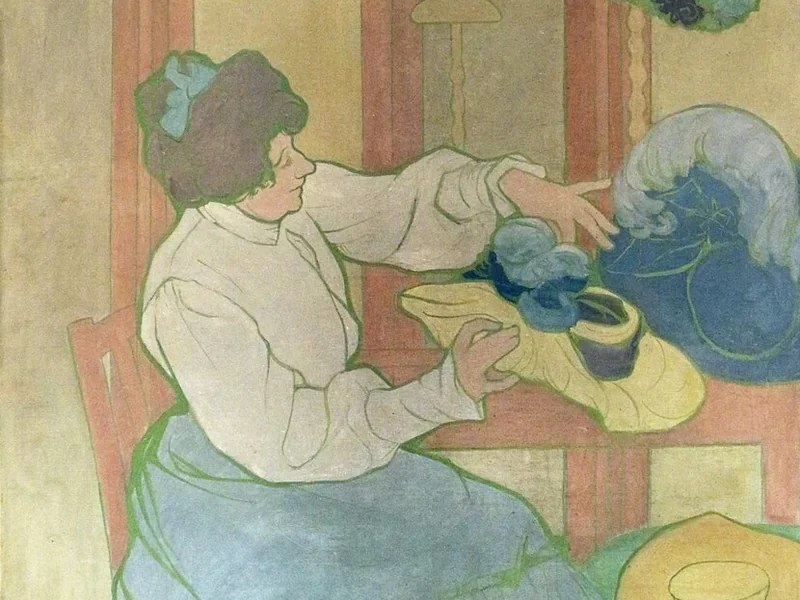 1858-Alexandre Le Carpentier - La modista